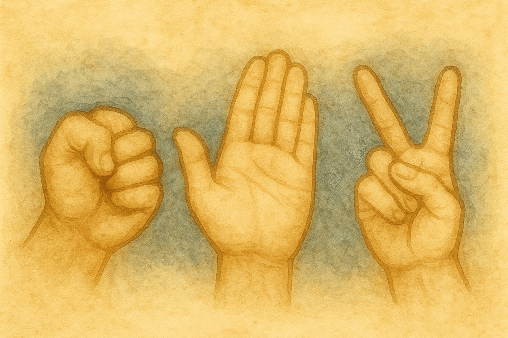 piedra, papel, tijera